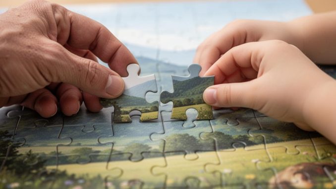 puzzle famille